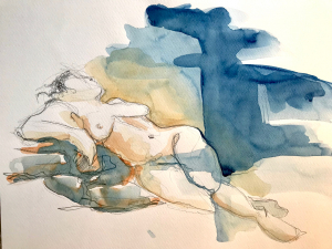 Robin Rutherford figurative art - Tatiana