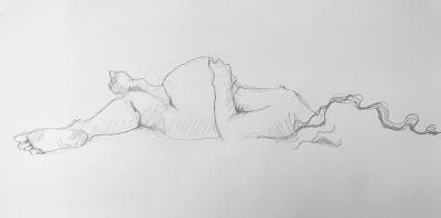 Carla 4 - Robin Rutherford life-drawing tuor, life-drawing workshops, life-drawing corporate
