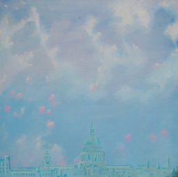 Hazy St Pauls Cathedral  Robin Rutherford