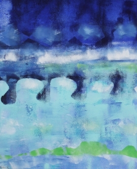 Kingston Bridge abstract by Robin Rutherford